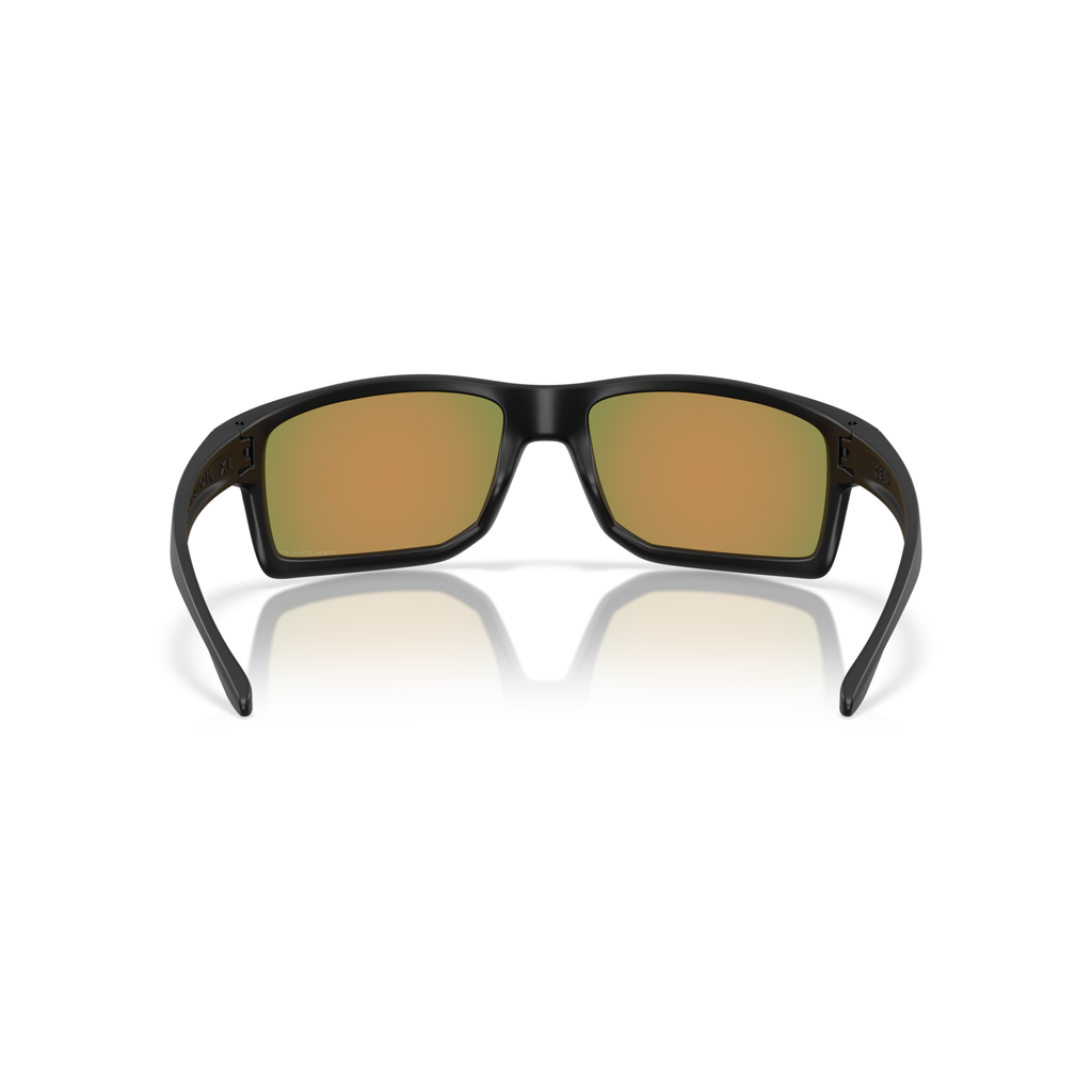 Oakley Gibston XL Sunglasses - Velocity 21 Matte Black + Prizm Ruby Polarised