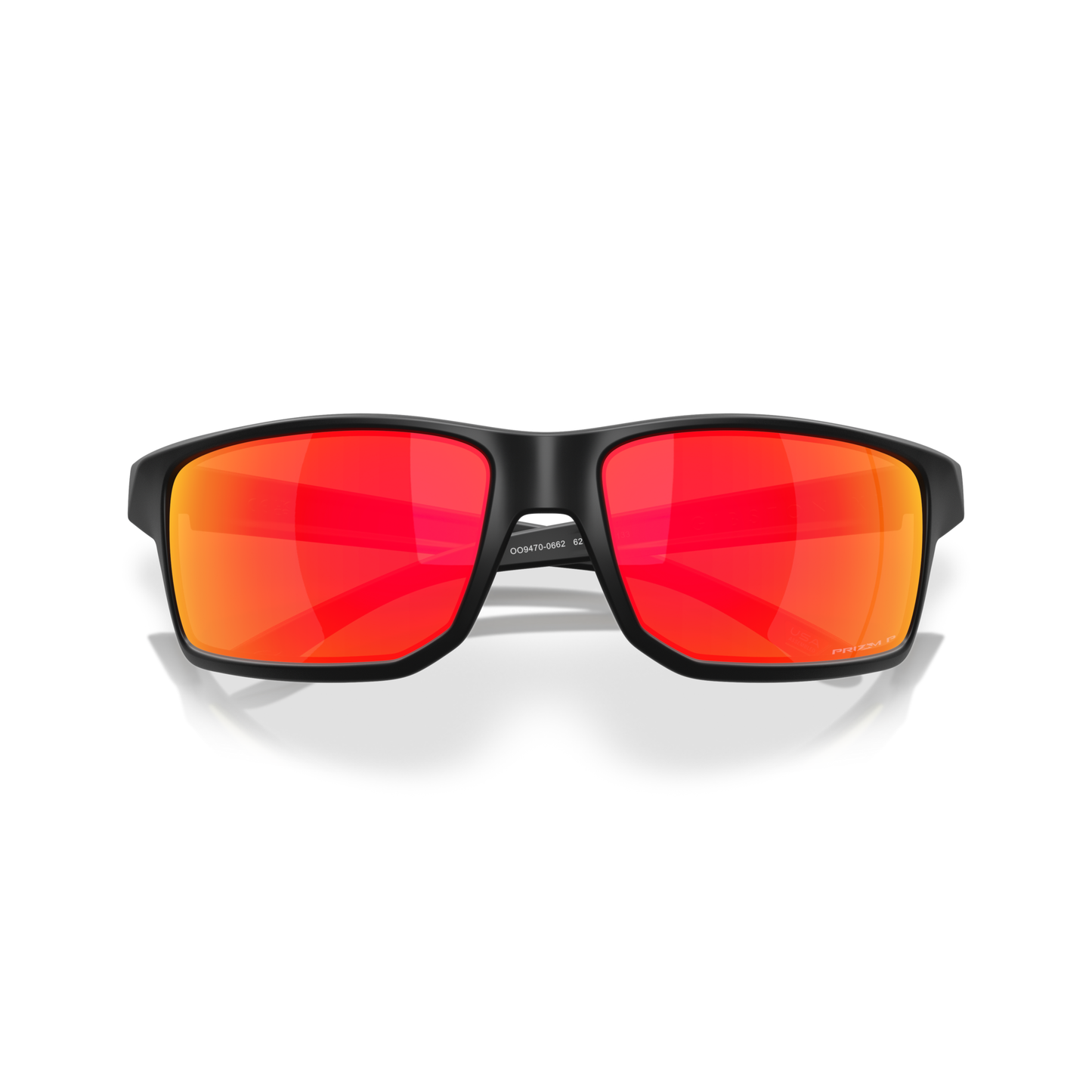 Oakley Gibston XL Sunglasses - Velocity 21 Matte Black + Prizm Ruby Polarised