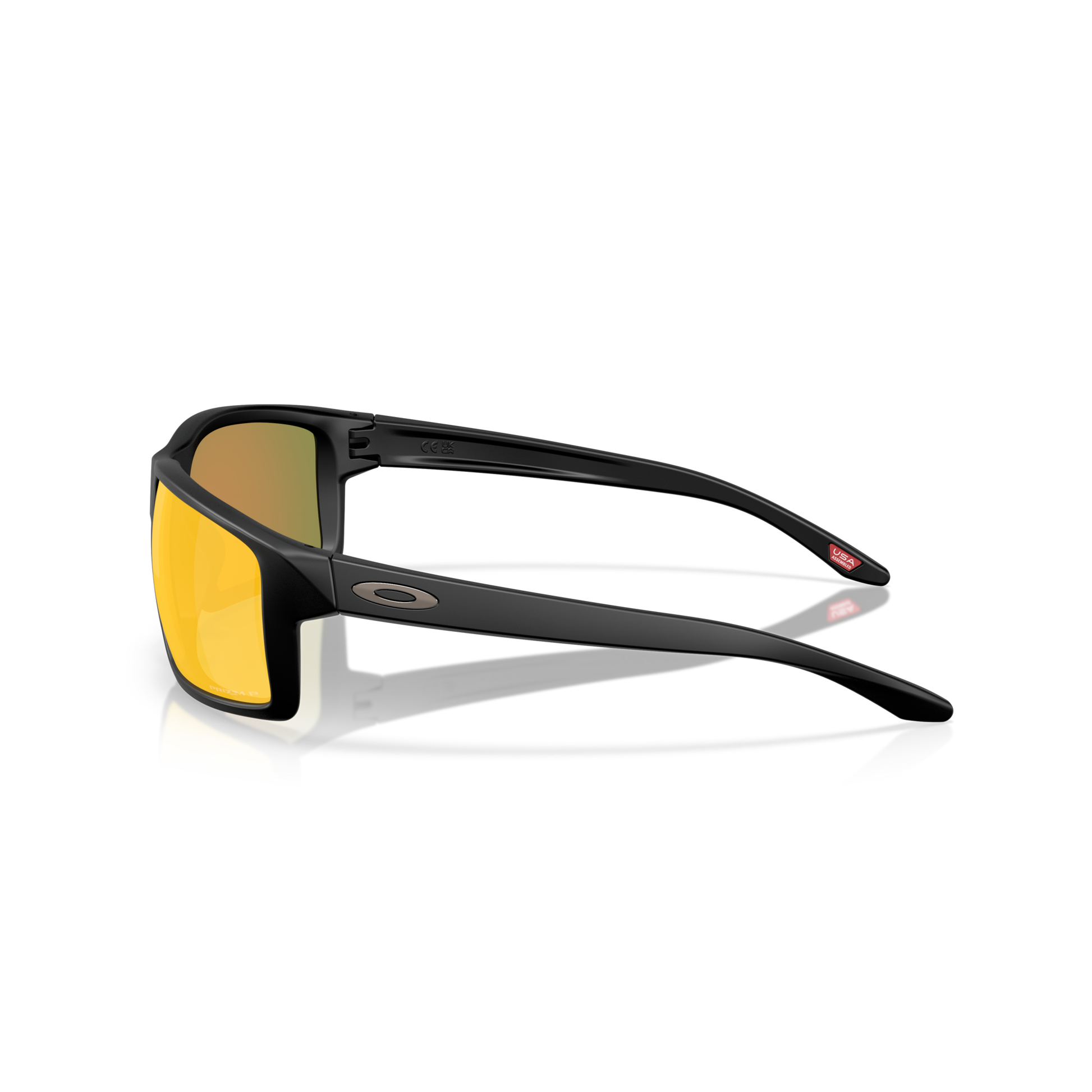 Oakley Gibston XL Sunglasses - Velocity 21 Matte Black + Prizm Ruby Polarised