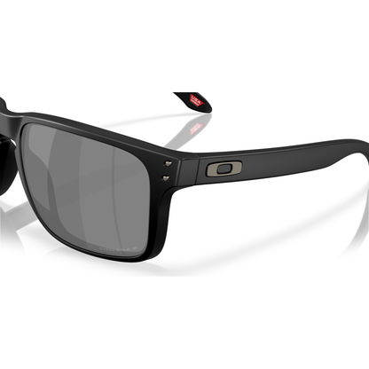 Oakley Holbrook XXL Sunglasses - Velocity 21 Matte Black + Prizm Black Polarised