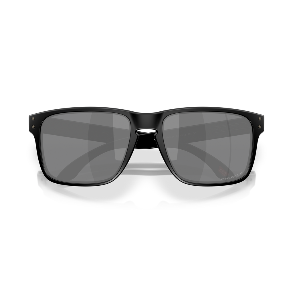 Oakley Holbrook XXL Sunglasses - Velocity 21 Matte Black + Prizm Black Polarised