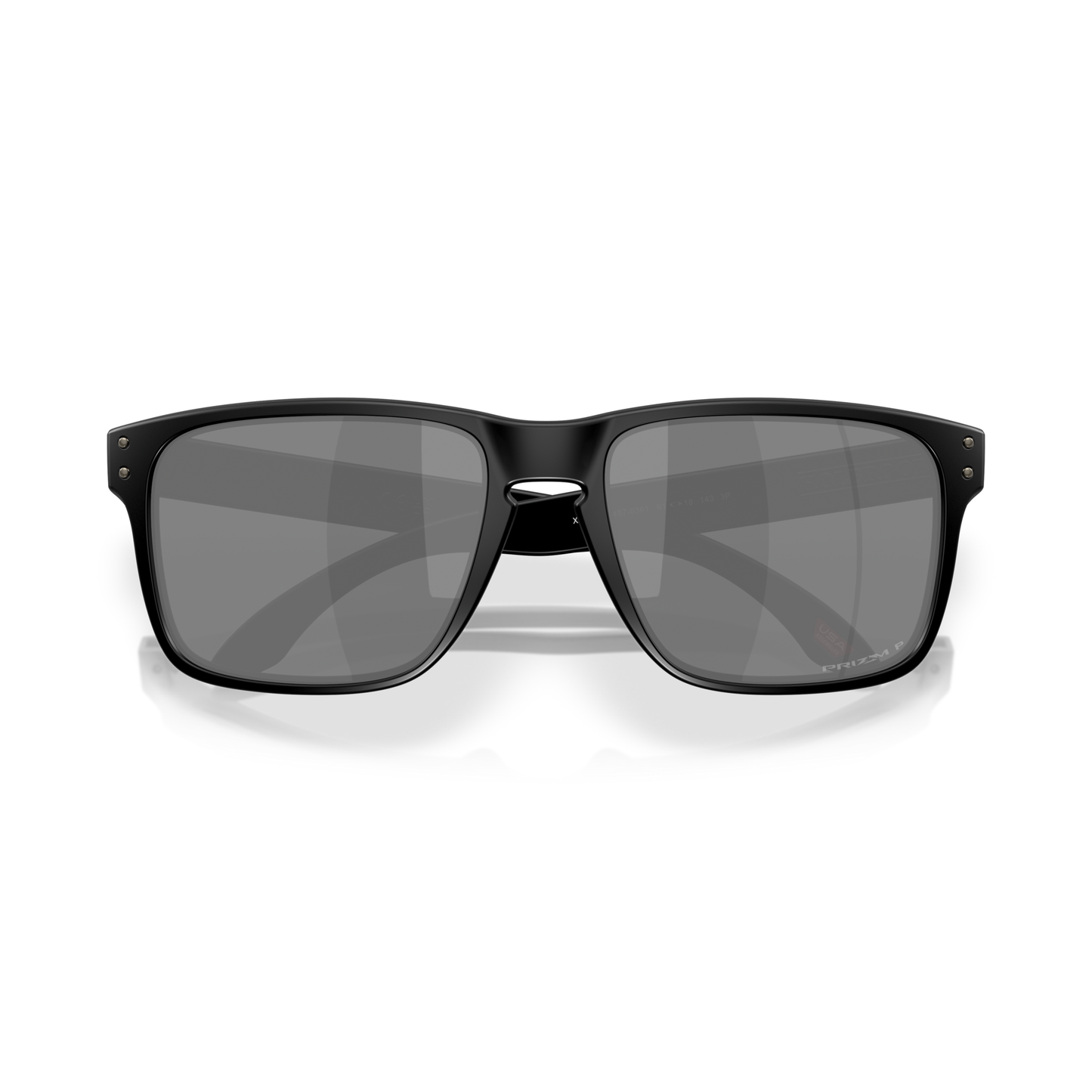Oakley Holbrook XXL Sunglasses - Velocity 21 Matte Black + Prizm Black Polarised
