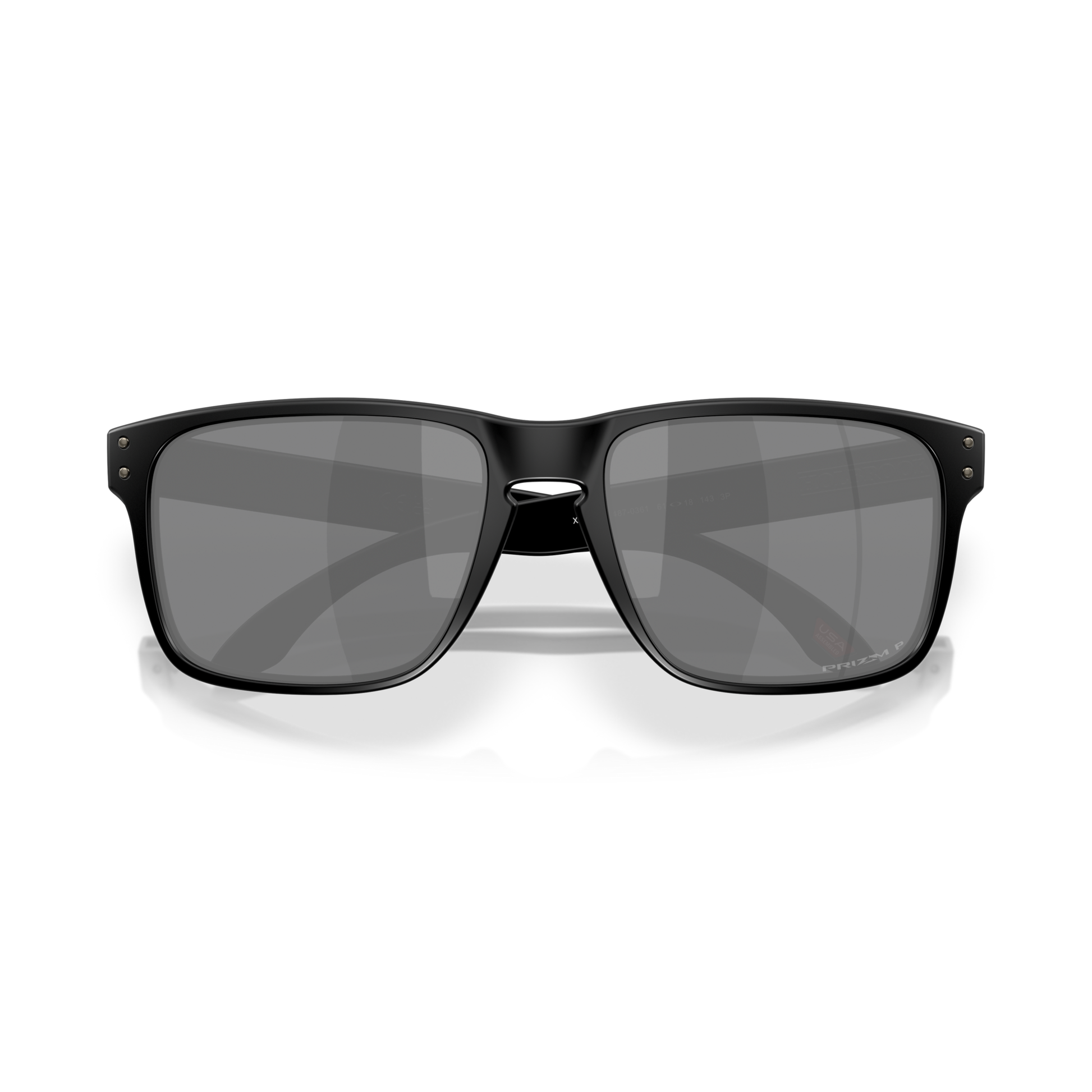 Oakley Holbrook XXL Sunglasses - Velocity 21 Matte Black + Prizm Black Polarised