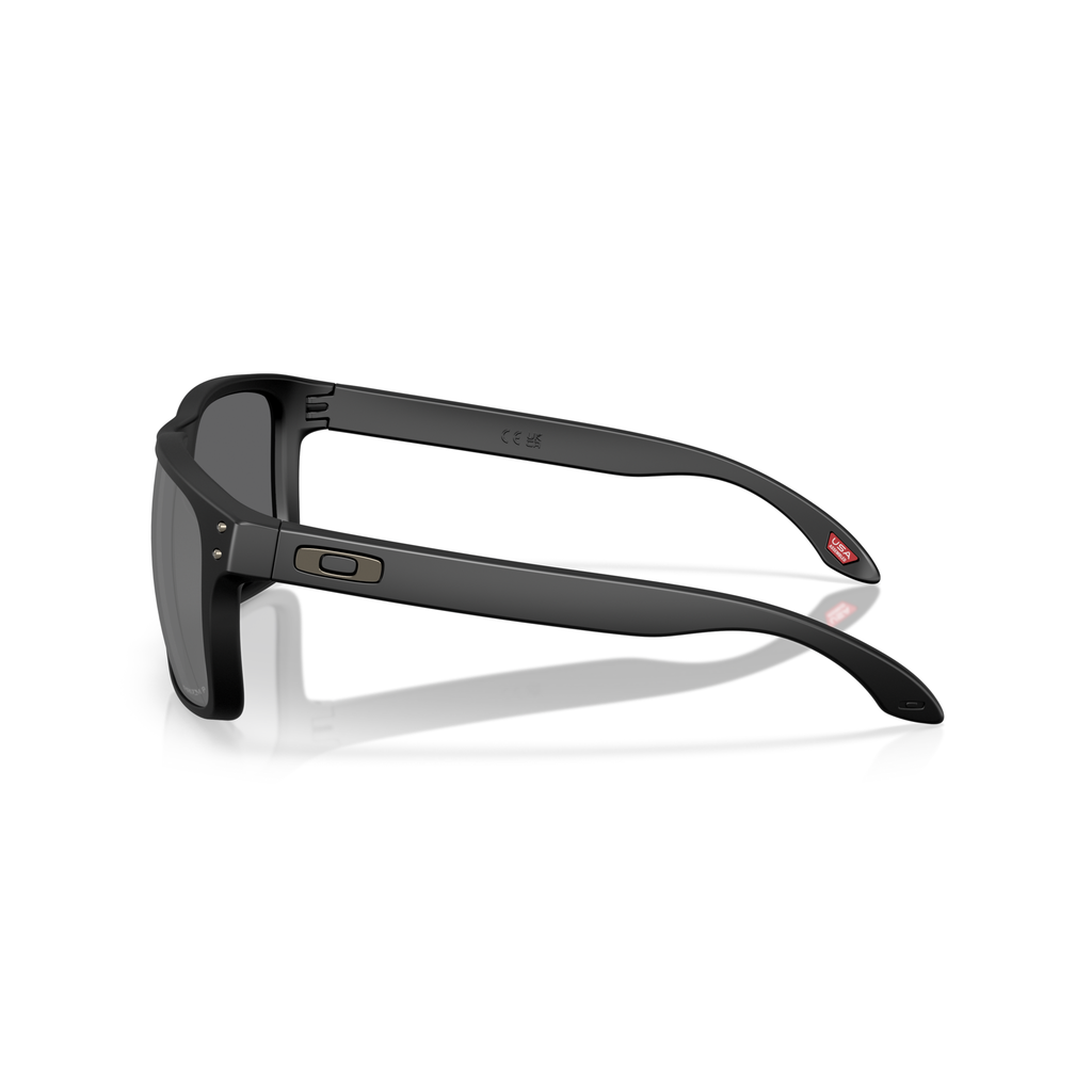 Oakley Holbrook XXL Sunglasses - Velocity 21 Matte Black + Prizm Black Polarised