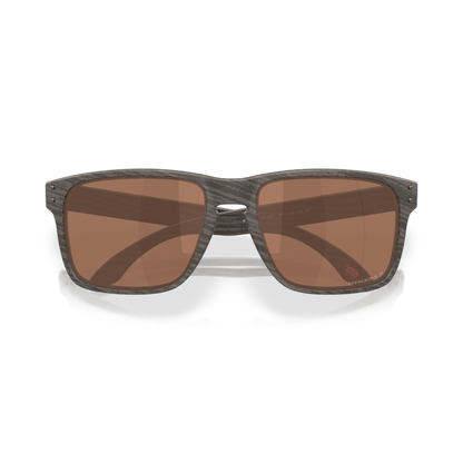 Oakley Holbrook XXL Sunglasses - Velocity 21 Woodgrain + Prizm Tungsten Polarised
