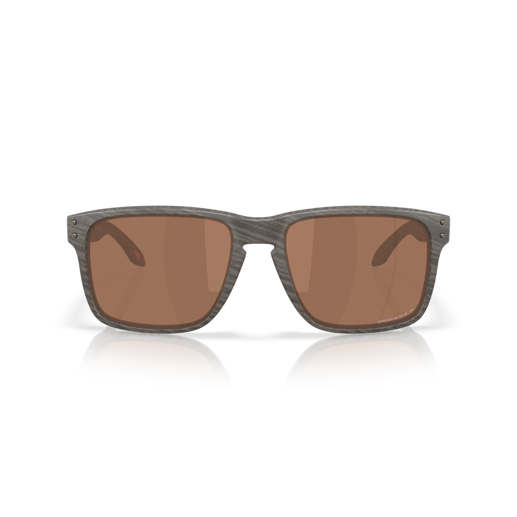 Oakley Holbrook XXL Sunglasses - Velocity 21 Woodgrain + Prizm Tungsten Polarised