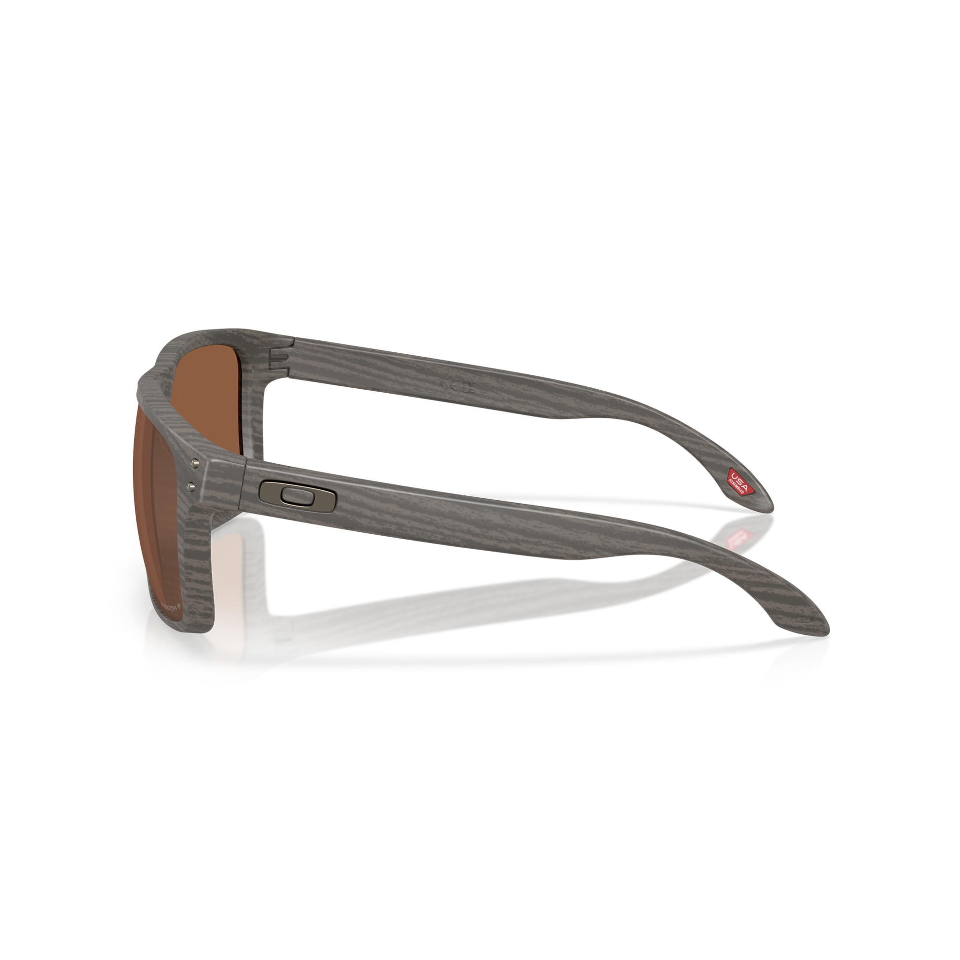 Oakley Holbrook XXL Sunglasses - Velocity 21 Woodgrain + Prizm Tungsten Polarised