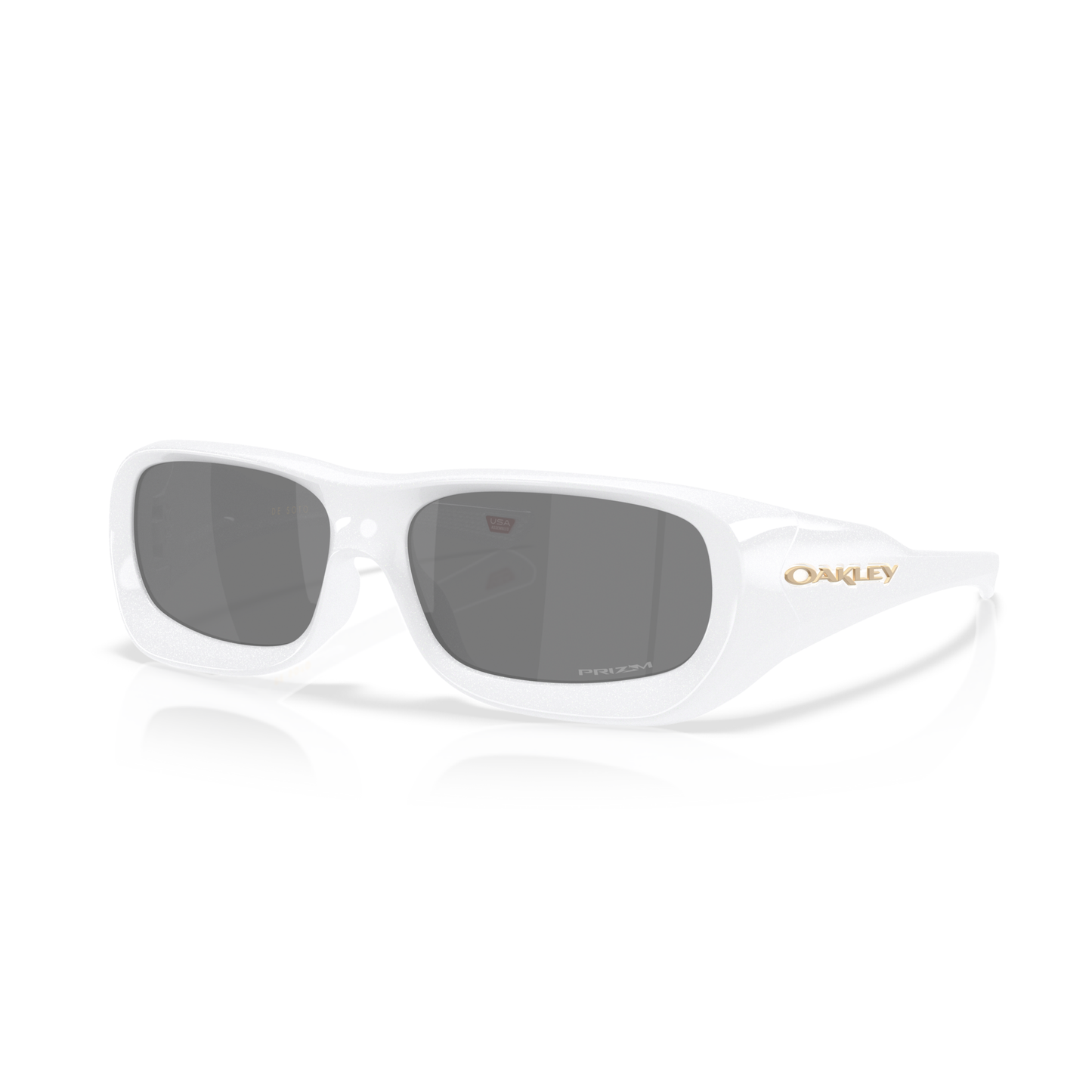 Oakley De Soto Sunglasses - Velocity 21 Pearl White + Prizm Black