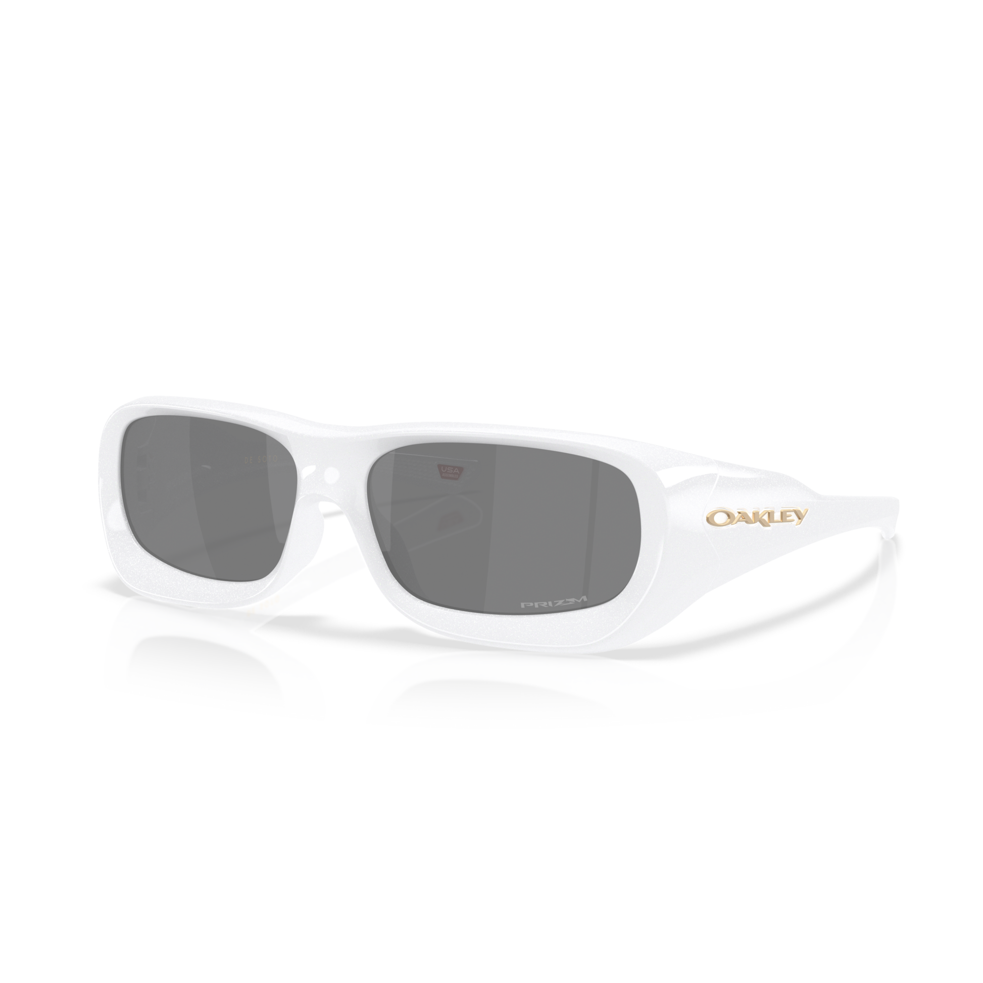 Oakley De Soto Sunglasses - Velocity 21 Pearl White + Prizm Black