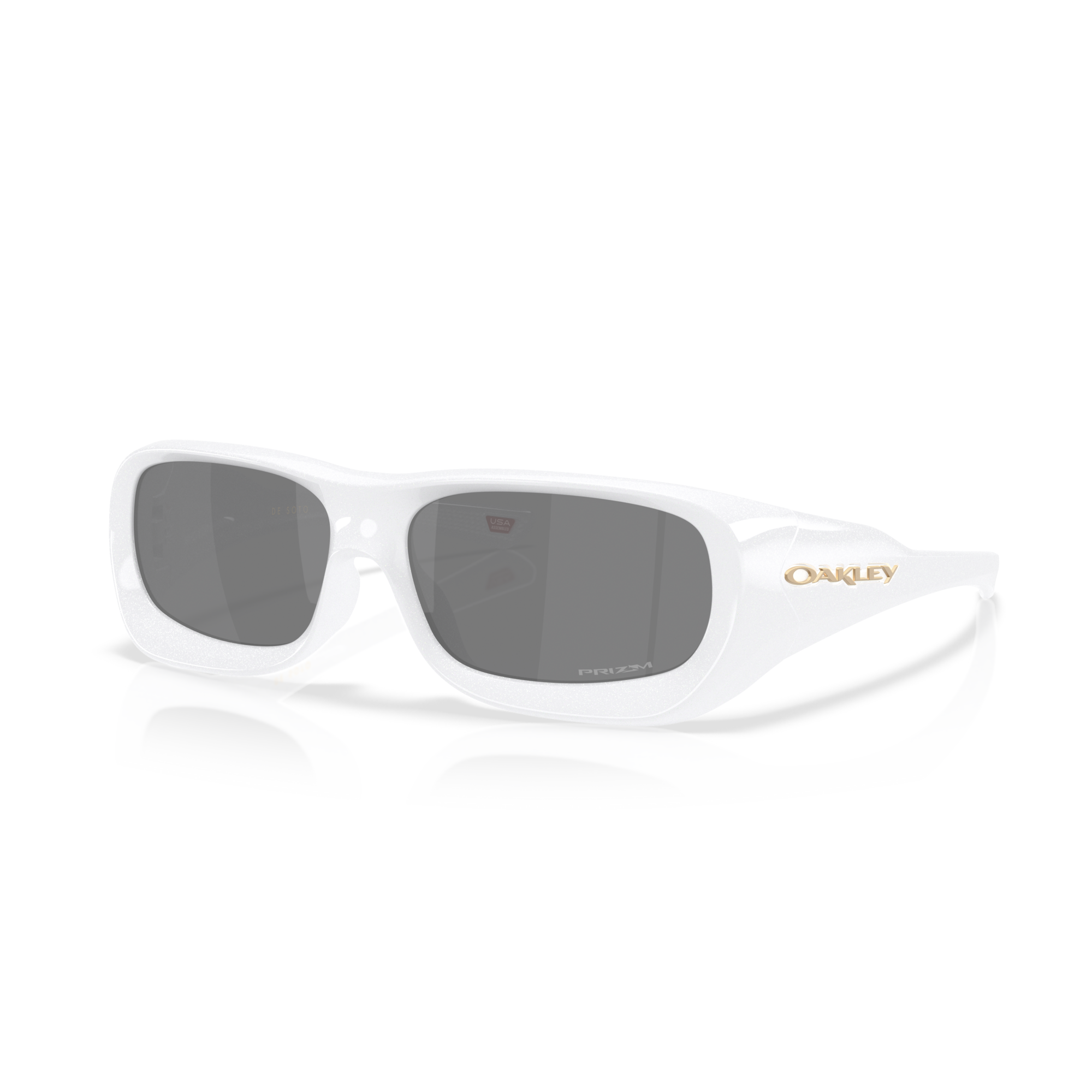 Oakley De Soto Sunglasses - Velocity 21 Pearl White + Prizm Black