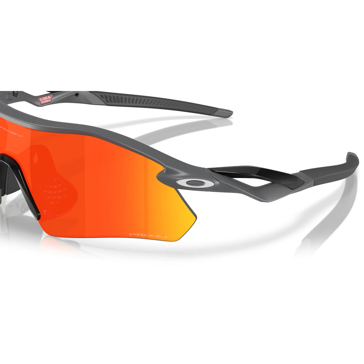 Oakley Radar Plate Sunglasses - Velocity 21 Matte Carbon + Prizm Ruby