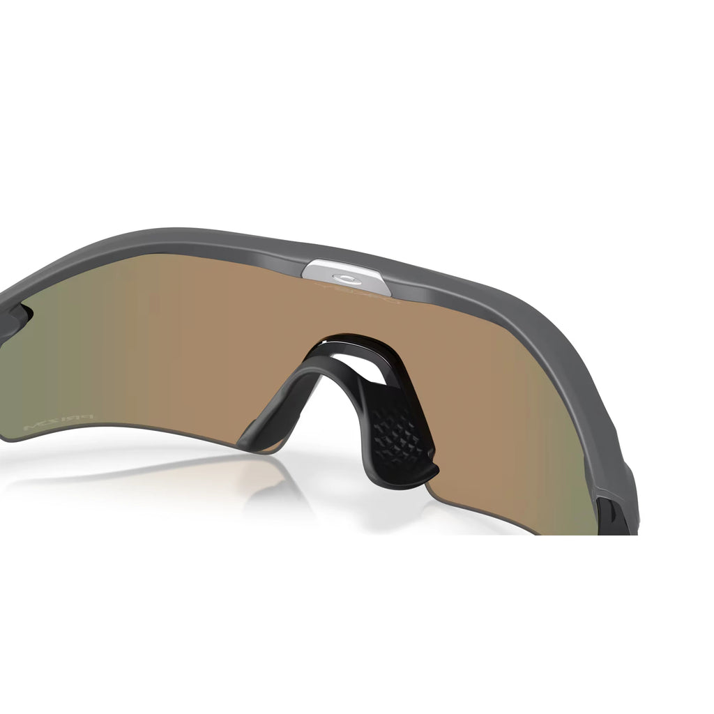 Oakley Radar Plate Sunglasses - Velocity 21 Matte Carbon + Prizm Ruby