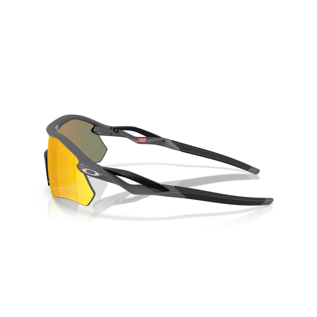 Oakley Radar Plate Sunglasses - Velocity 21 Matte Carbon + Prizm Ruby