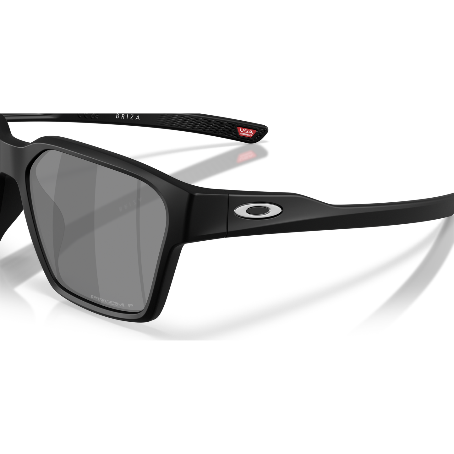 Oakley Briza Sunglasses - Velocity 21 Matte Black + Prizm Black Polarised