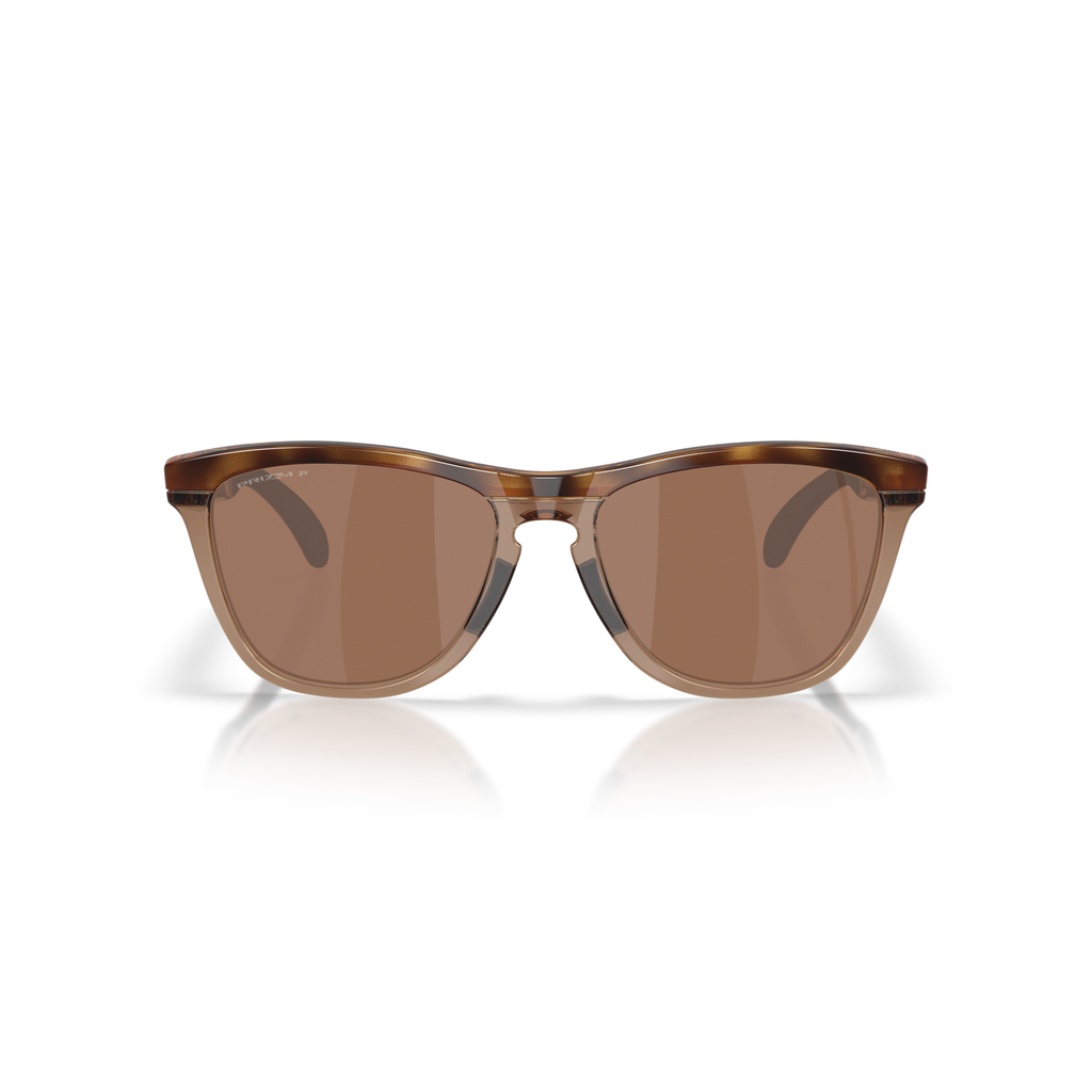 Oakley Frogskins Range XL Sunglasses - Velocity 21 Brown Tort/Brown Smoke + Prizm Tungsten Polarised