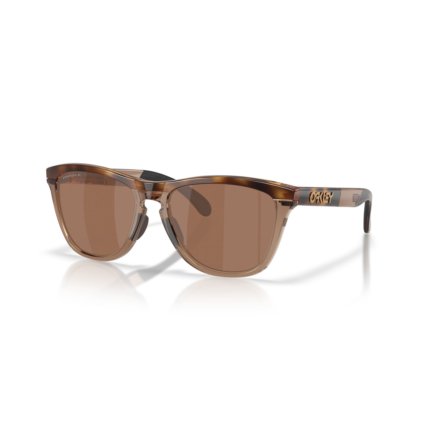 Oakley Frogskins Range XL Sunglasses - Velocity 21 Brown Tort/Brown Smoke + Prizm Tungsten Polarised