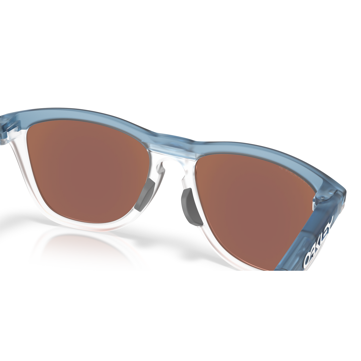 Oakley Frogskins Range XL Sunglasses - Translucent Stonewash/Clear + Prizm Deep Water Polarised