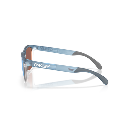 Oakley Frogskins Range XL Sunglasses - Translucent Stonewash/Clear + Prizm Deep Water Polarised