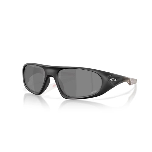 Oakley Neoforma Gabriel Medina Signature Series Sunglasses - Velocity 21 Matte Black + Prizm Black