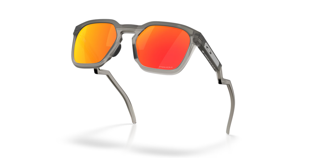 Oakley HSTN SQ sunglasses - Velocity 21 Matte Grey Smoke + Prizm Ruby