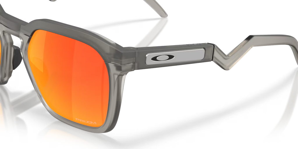 Oakley HSTN SQ sunglasses - Velocity 21 Matte Grey Smoke + Prizm Ruby