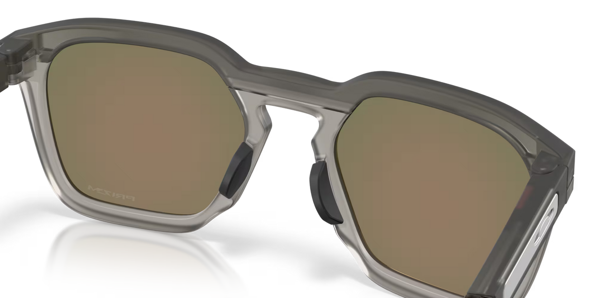 Oakley HSTN SQ sunglasses - Velocity 21 Matte Grey Smoke + Prizm Ruby