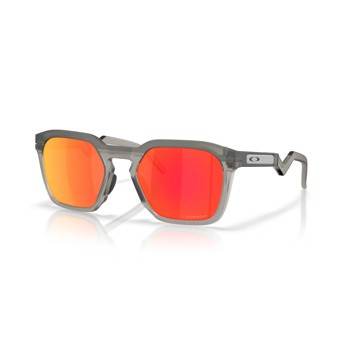 Oakley HSTN SQ sunglasses - Velocity 21 Matte Grey Smoke + Prizm Ruby