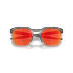 Oakley HSTN SQ 2.0 Sunglasses - Velocity 21 Matte Grey Smoke + Prizm Ruby Polarised