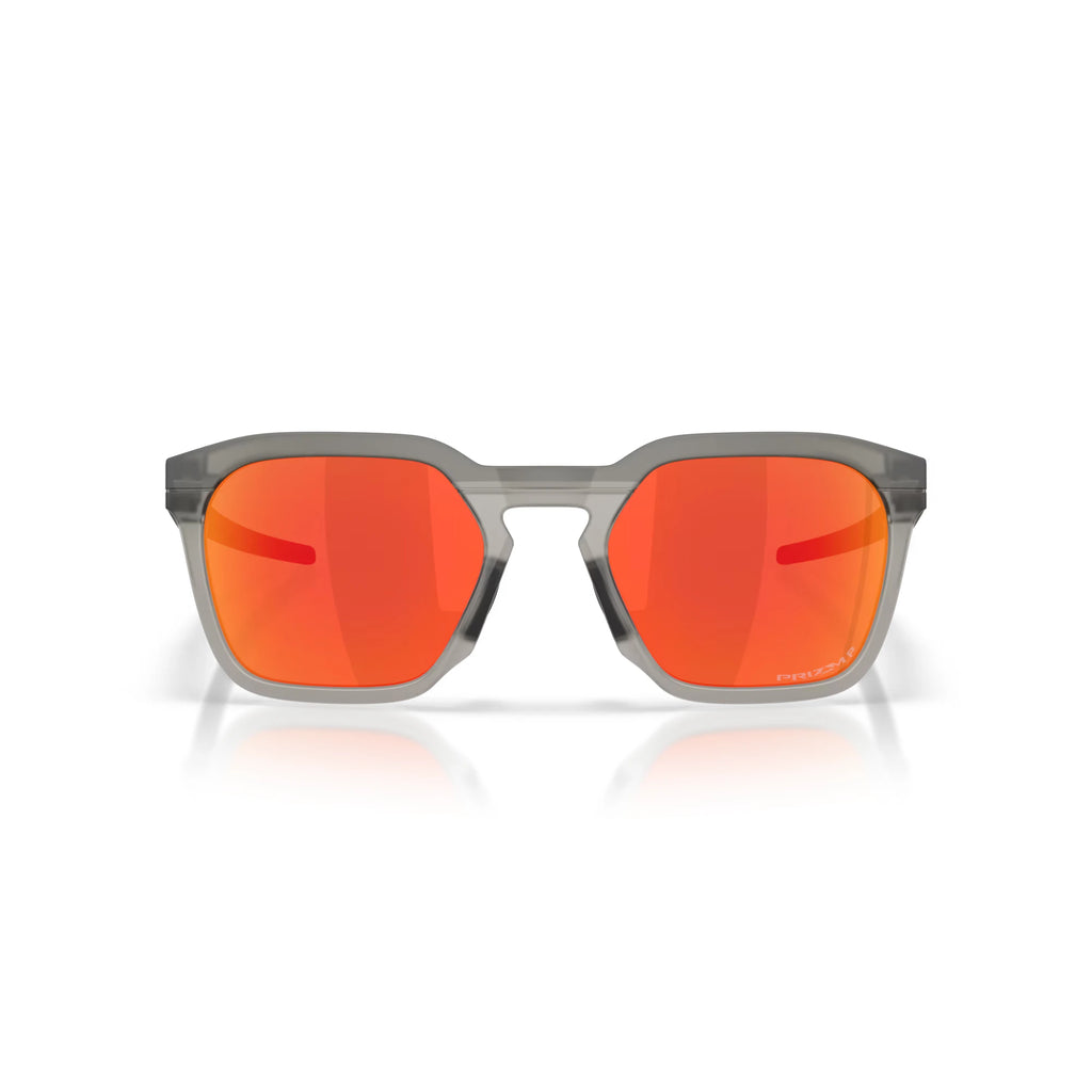 Oakley HSTN SQ 2.0 Sunglasses - Velocity 21 Matte Grey Smoke + Prizm Ruby Polarised
