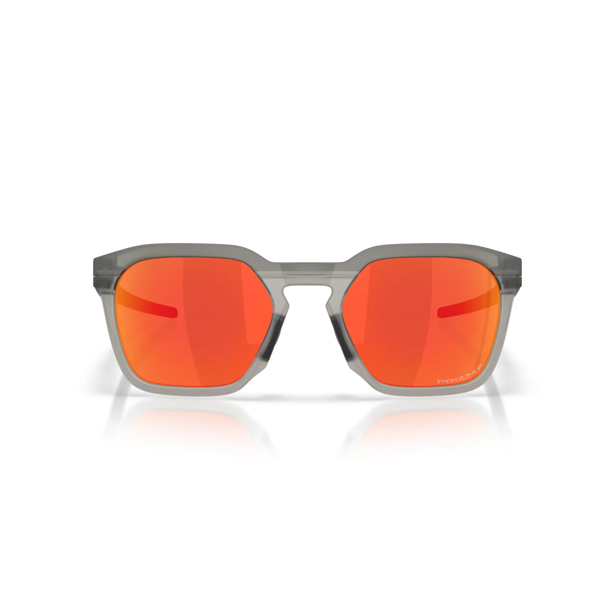 Oakley HSTN SQ 2.0 Sunglasses - Velocity 21 Matte Grey Smoke + Prizm Ruby Polarised