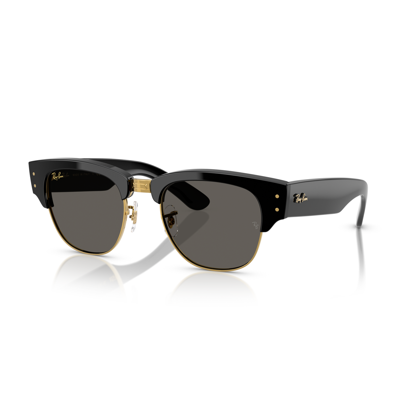 Ray Ban Mega Clubmaster Sunglasses - Velocity 21 Black on Gold + Ultra Black