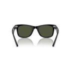 Black sunglasses with green lenses on a white background Polished Black + G-15 Green