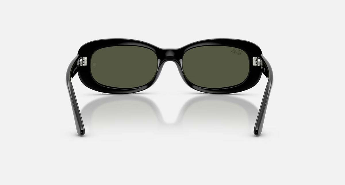 Ray-Ban RB2221 Sunglasses - Velocity 21 Polished Black + Green