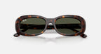 Ray-Ban RB2221 Sunglasses - Velocity 21 Polished Havana + Green