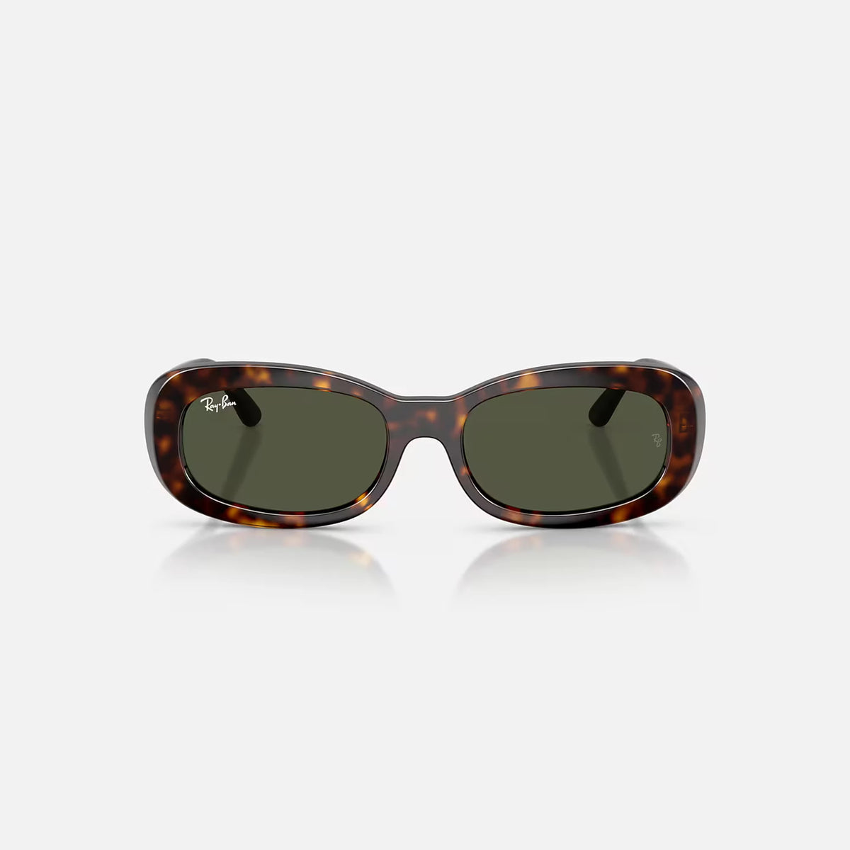 Ray-Ban RB2221 Sunglasses - Velocity 21 Polished Havana + Green