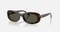 Ray-Ban RB2221 Sunglasses - Velocity 21 Polished Havana + Green