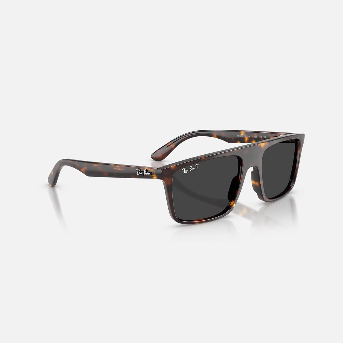 Ray-Ban RB2222 Sunglasses - Velocity 21 Polished Havana + Black Polarised