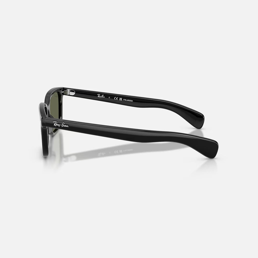 Ray-Ban Brunel Sunglasses - Velocity 21 Polished Black + G-15 Green Polarised