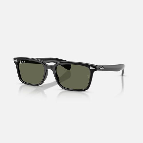 Ray-Ban Brunel Sunglasses - Velocity 21 Polished Black + G-15 Green Polarised