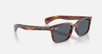 Ray-Ban Brunel Sunglasses - Velocity 21 Polished Striped Havana + Dark Blue
8056262980866