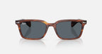 Ray-Ban Brunel Sunglasses - Velocity 21 Polished Striped Havana + Dark Blue
8056262980866