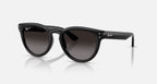 Ray-Ban 2237 Sunglasses - Velocity 21 Polished Black + Polarised Light Grey Gradient Grey