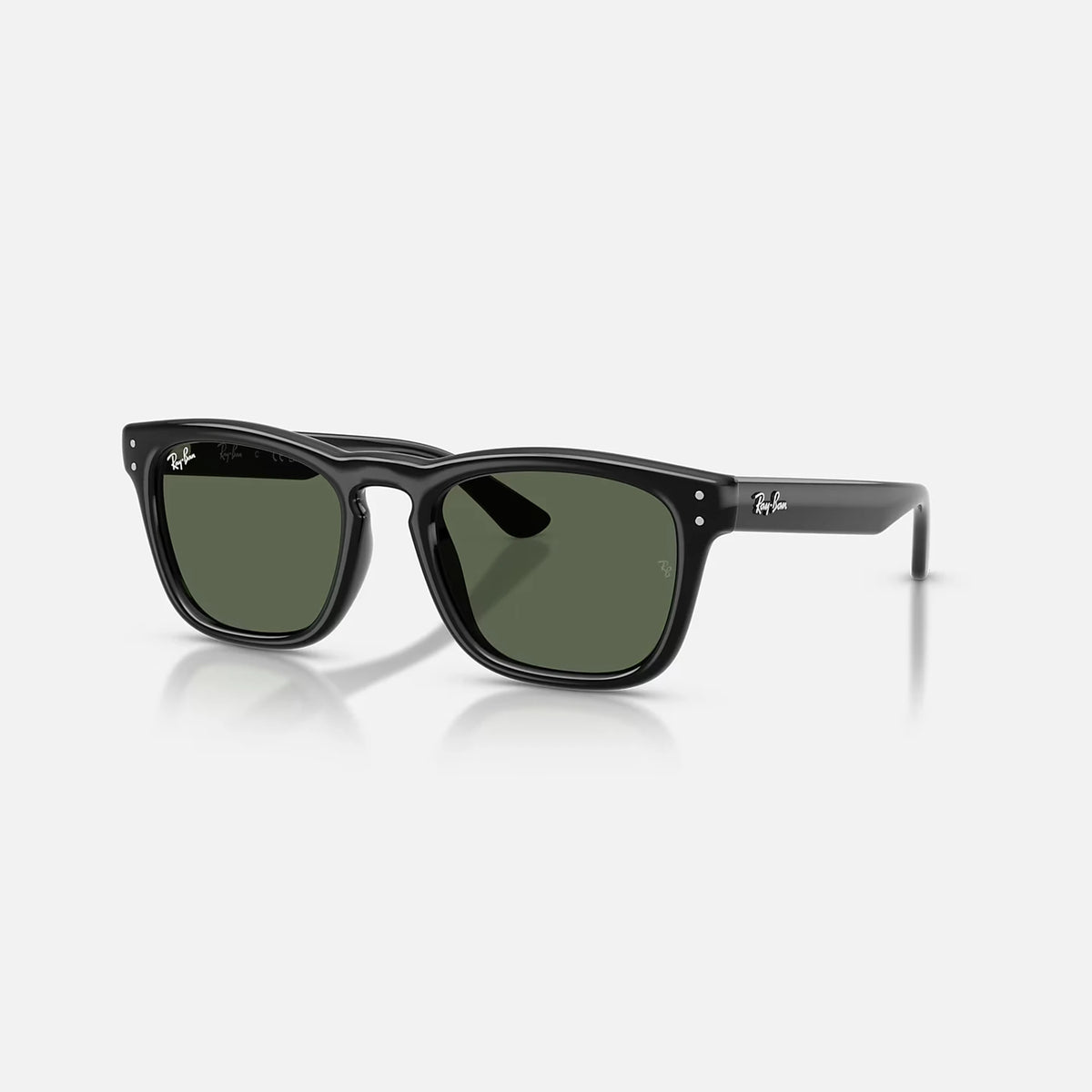 Ray-Ban RB2238 Sunglasses - Velocity 21 Polished Black + Dark Green