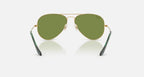 Ray-Ban Aviator Large Metal - Velocity 21 Polished Arista Gold + Green Polarised