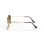 Ray-Ban - Hexagonal Flat Lenses - Velocity 21 Polished Arista Gold + B-15 Brown Polarised