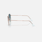 Ray-Ban - Hexagonal Flat Lenses - Velocity 21 Polished Copper + Blue Gradient Grey