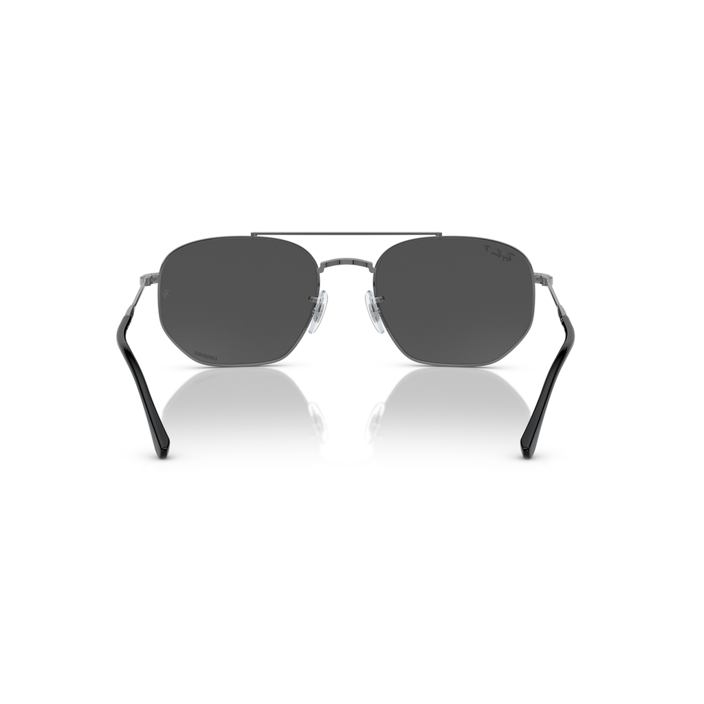 Ray Ban RB3707 Sunglasses - Velocity 21 Gunmetal + Polarised Dark Grey Chromance