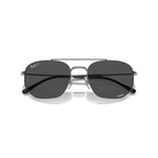 Ray Ban RB3707 Sunglasses - Velocity 21 Gunmetal + Polarised Dark Grey Chromance