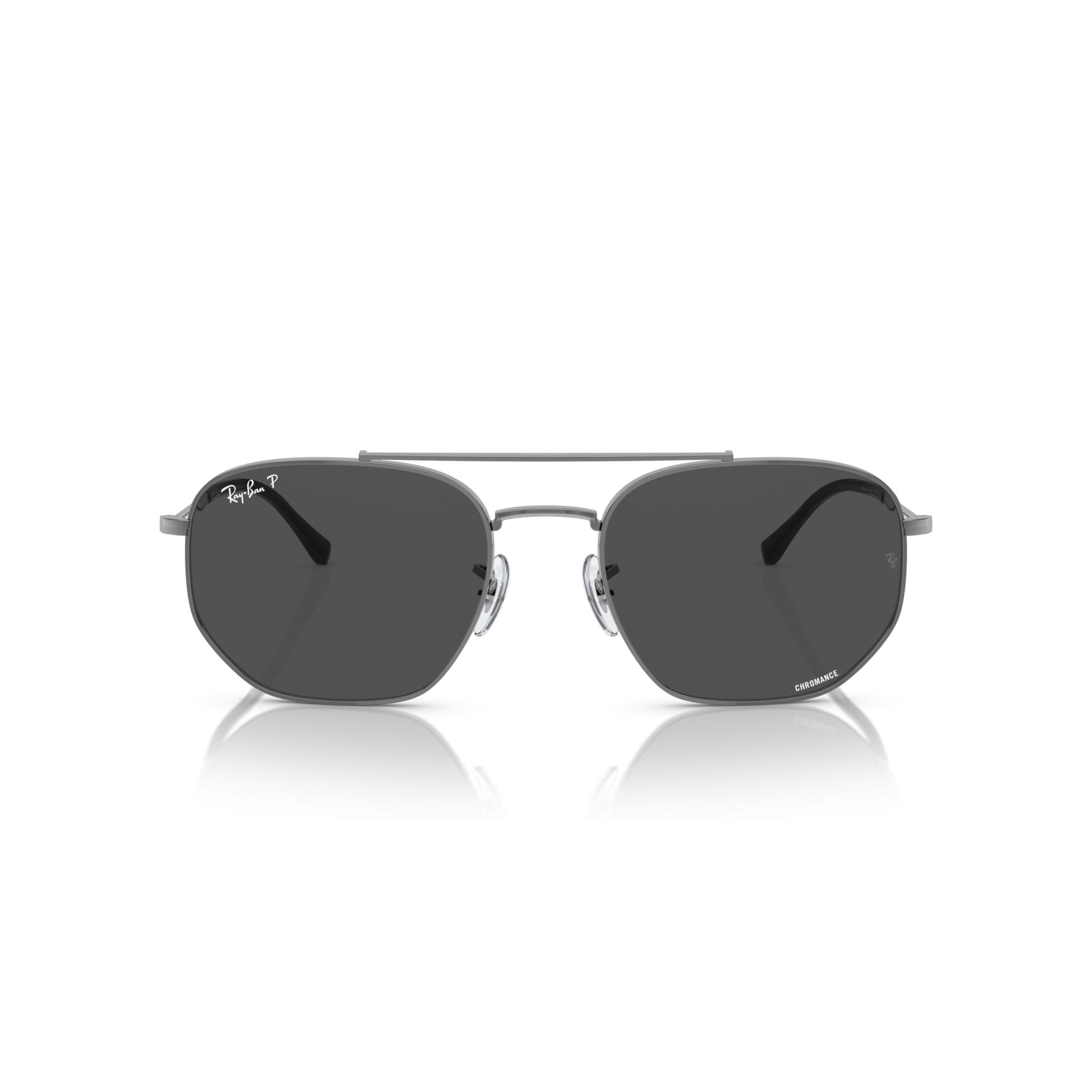 Ray Ban RB3707 Sunglasses - Velocity 21 Gunmetal + Polarised Dark Grey Chromance