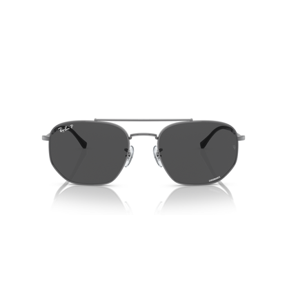 Ray Ban RB3707 Sunglasses - Velocity 21 Gunmetal + Polarised Dark Grey Chromance